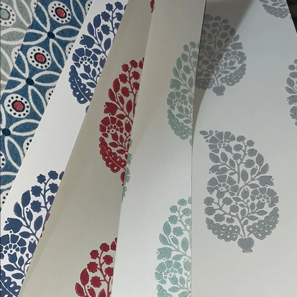 York Small Prints Colorful Patterned Wallpaper Samples